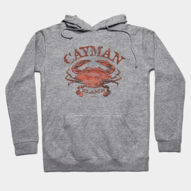 Cayman Islands Atlantic Blue Crab Hoodie by jcombs